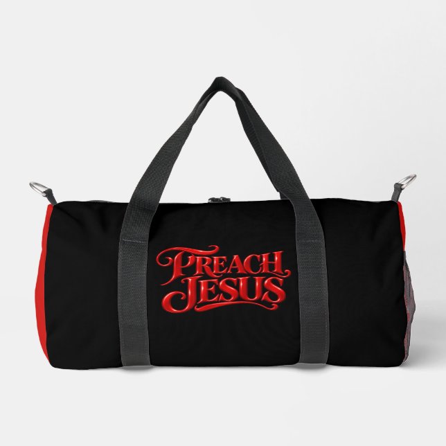 Predige Jesus Duffle Bag (Vorderseite)