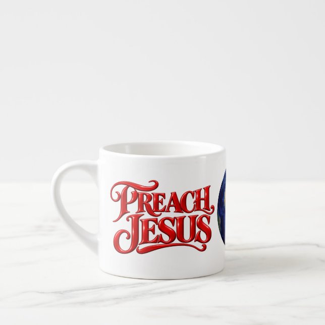 Predige Jesus Espressotasse (Links)