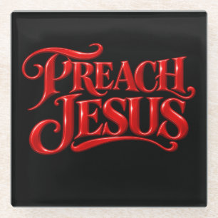 Predige Jesus Glasuntersetzer