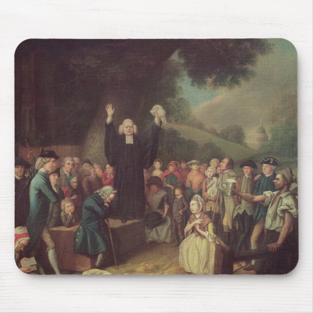 Predigen Georges Whitefield Mousepad (Vorne)