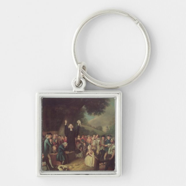 Predigen Georges Whitefield Schlüsselanhänger (Vorne)