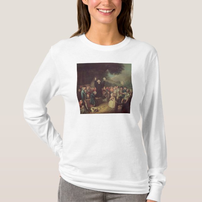 Predigen Georges Whitefield T-Shirt (Vorderseite)