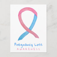 Predigt Loss Bewusstsein Ribbon Art Postkarte