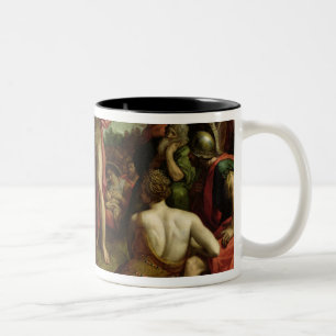 Predigt von Johannes der Baptist Zweifarbige Tasse