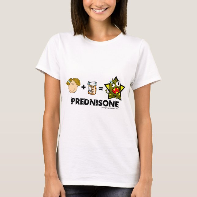 Prednison-Monster T-Shirt (Vorderseite)