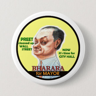 Preet Bharara für NYC Bürgermeister 2017 Button
