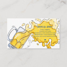 Pregger Kegger Beer Baby Showbücher für Baby