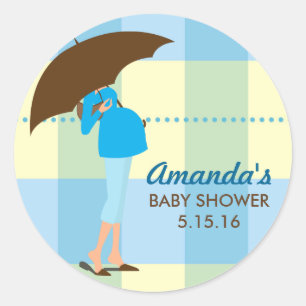 Preggy Mommy Baby Duschkleber Runder Aufkleber