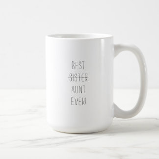 Pregnancy Announcement Best Sister Auntie Aunt Kaffeetasse