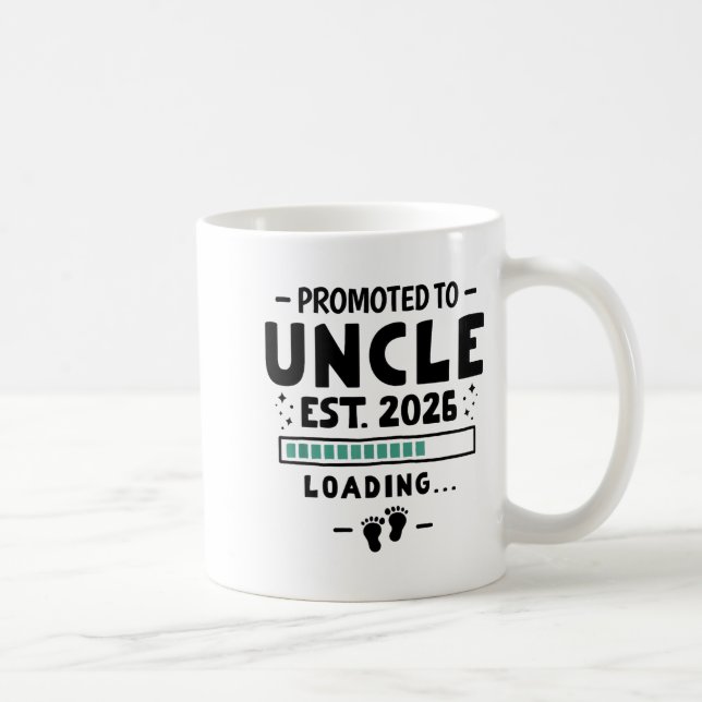 Pregnancy Announcement For Family Promoted To Uncl Kaffeetasse (Rechts)