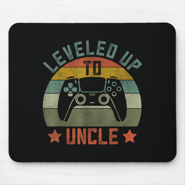 Pregnancy Announcement Gamer Apparel, Funny New Un Mousepad (Vorne)
