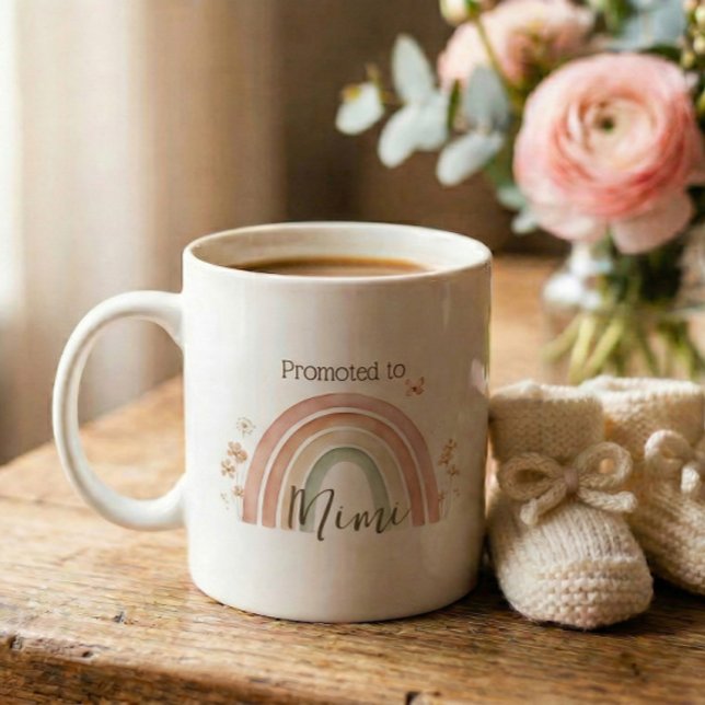 Pregnancy Announcement Mimi Gift Kaffeetasse (Von Creator hochgeladen)