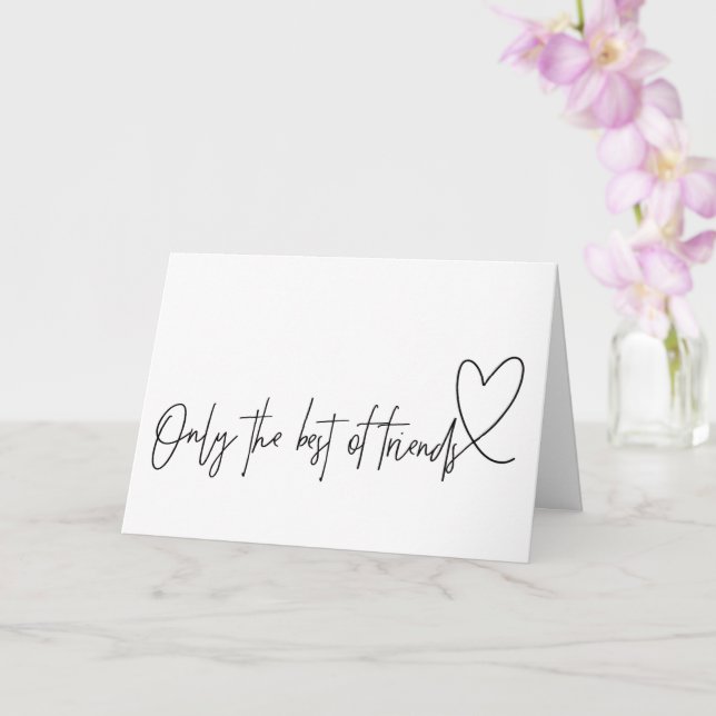 Pregnancy Baby Reveft Geschenk für die beste Freun Karte (Orchidee)