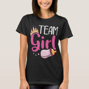 Pregnancy Baby Showteam Girl Future Vater Mama Gen T-Shirt