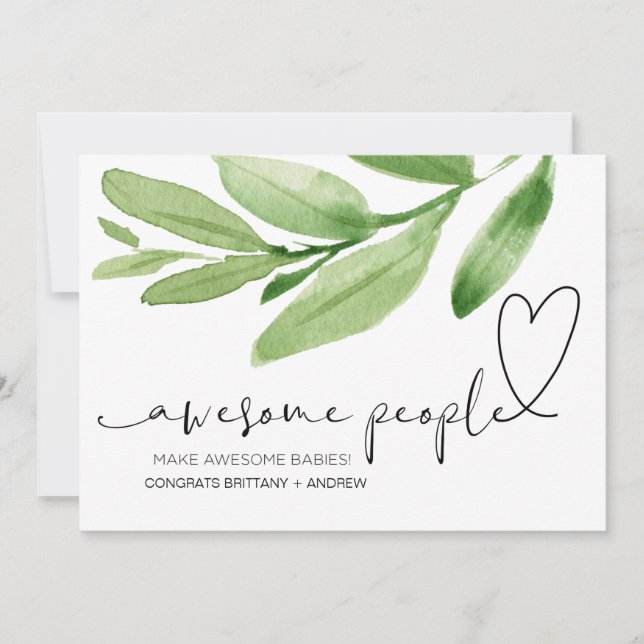 Pregnancy Herzlichen Glückwunsch Geschenk für Frie Karte (Vorderseite)