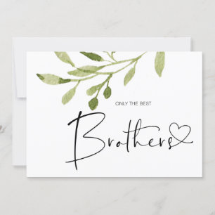 Pregnancy Reveal Brother Baby Announccard Karte