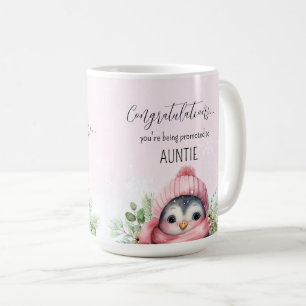 Pregnancy Reveal Förderung der Ankündigung Baby Gi Kaffeetasse