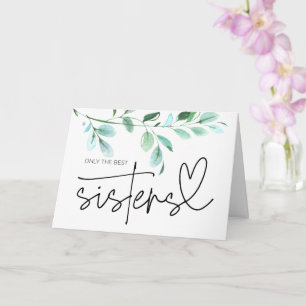 Pregnancy Reveal Schwester Tante zu sein, ich bin Karte