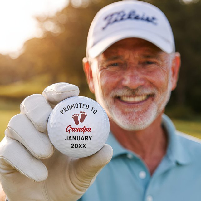 Pregnancy Reveal To Grandparents Baby Announcemet  Golfball (Von Creator hochgeladen)