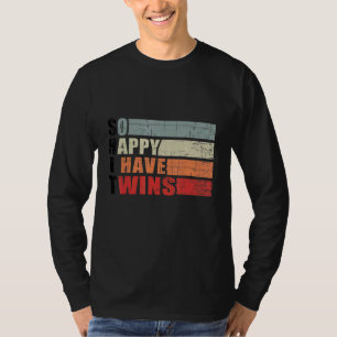 Pregnancy Reveval Zitat so glücklich ich habe Zehn T-Shirt
