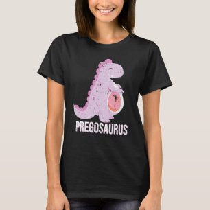 Pregosaurus Funny Dinosaur Schwangerschaft T-Shirt