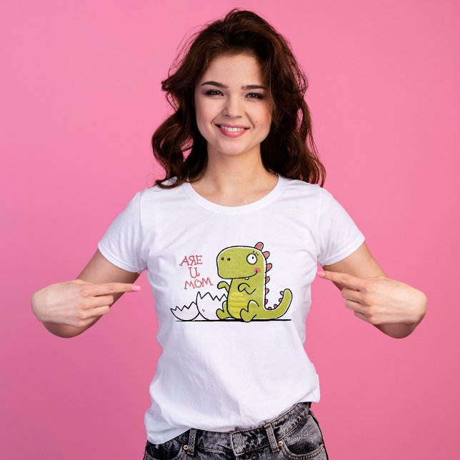Pregosaurus Schwangerschaft Ankündigung T - Shirt (Von Creator hochgeladen)