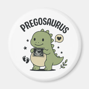 Pregosaurus Schwangerschafts-Mama-Dino-Geschenk Magnet