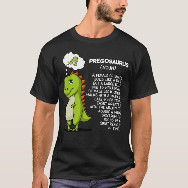 Pregosaurus T-Rex T-Shirt (Vorderseite)