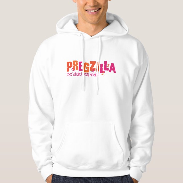 Pregzilla Hoodie (Vorderseite)