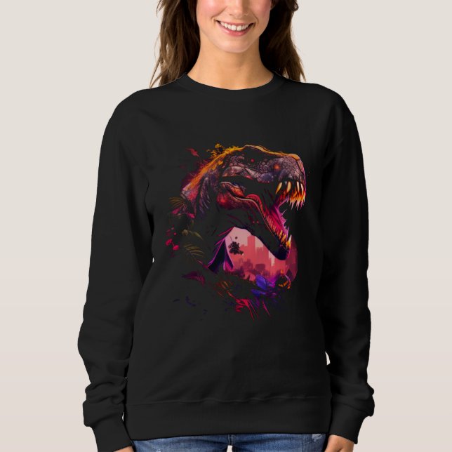Prehistoric dinosaurs sweatshirt (Vorderseite)