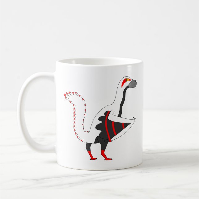Prehistoric Energy Archaeopteryx Bird Dino Mug Kaffeetasse (Links)