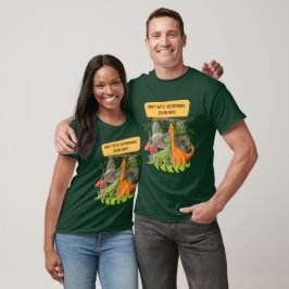 PREHISTORISCHE DINOSAUR Abenteuer QUOTEN T-Shirt