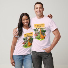 PREHISTORISCHE DINOSAUR Abenteuer QUOTEN T-Shirt