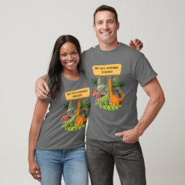 PREHISTORISCHE DINOSAUR Abenteuer QUOTEN T-Shirt
