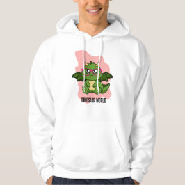 PREHISTORISCHE DINOSAUR WELTQUOTEN HOODIE