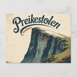 Preikestolen Classic Charm Postkarte
