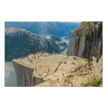 Preikestolen Kanzelfelsen Norwegen