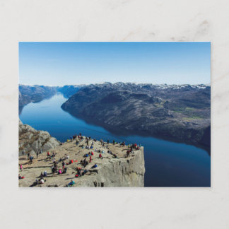 Preikestolen Norway Postcard Postkarte