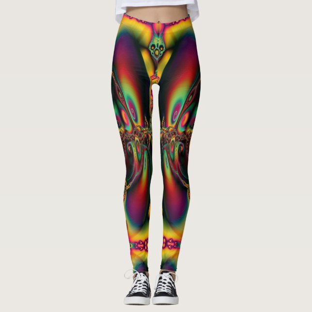 Prein Psychedelic Leggings (Vorderseite)