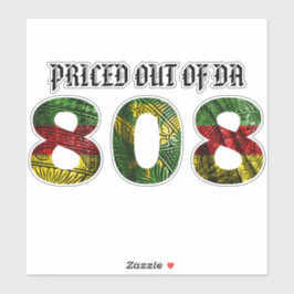 PREIS AUS DA 808 Tibal Kanaka Maoli Aufkleber