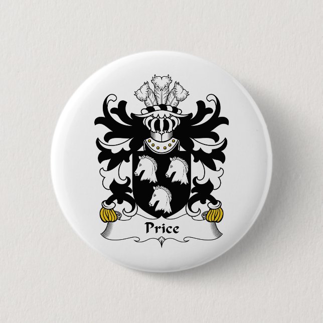 Preis-Familienwappen Button (Vorderseite)