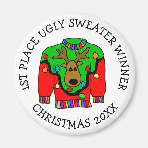 Preis für den 1. Platz Gewinner des Ugly Sweater  Magnet