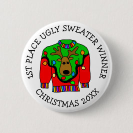 Preis für den 1. Platz Gewinner des Ugly Sweater W Button