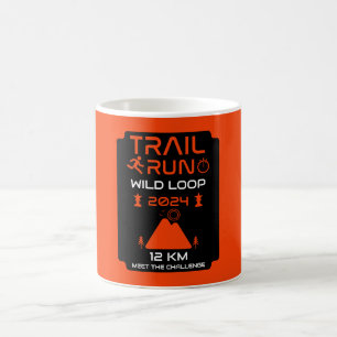 Preis für den Wettbewerb "Trail Run" Kaffeetasse