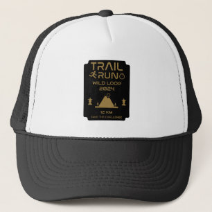Preis für den Wettbewerb "Trail Run" Truckerkappe