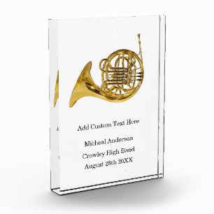 Preis für die französische Horn Band individuell g Fotoblock