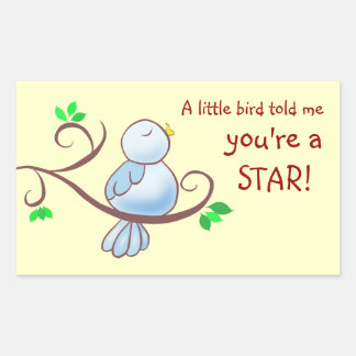 Preis für Glück Rechteckiger Aufkleber