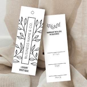 Preis für Minimalistische Boutique Mini Visitenkarte