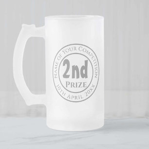 Preis für Trophäe Mattglas Bierglas