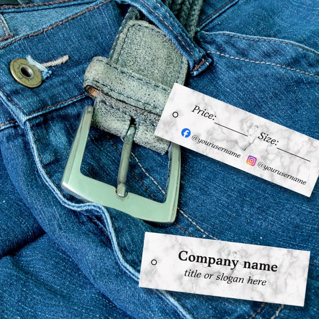 Preis für weißes Marmor Mini Visitenkarte (Von Creator hochgeladen)